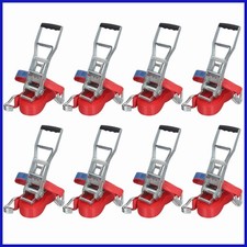 8x Zurrgurt Langhebelratsche