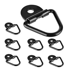 16pcs Zurrbügel D Ringe