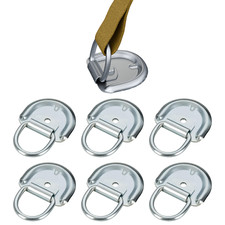 6x Zurrmulde Zurröse 77x65mm