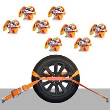 8x Spanngurte Autotransport