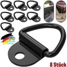 8x Zurrbügel D-Ringe